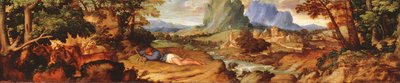 Endymion and his Flock, c. 1510 by Tiziano Vecelli